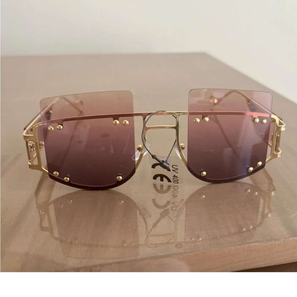 Stylish Brown Sunglasses FENTY LOVERS! - Picture 2 of 4